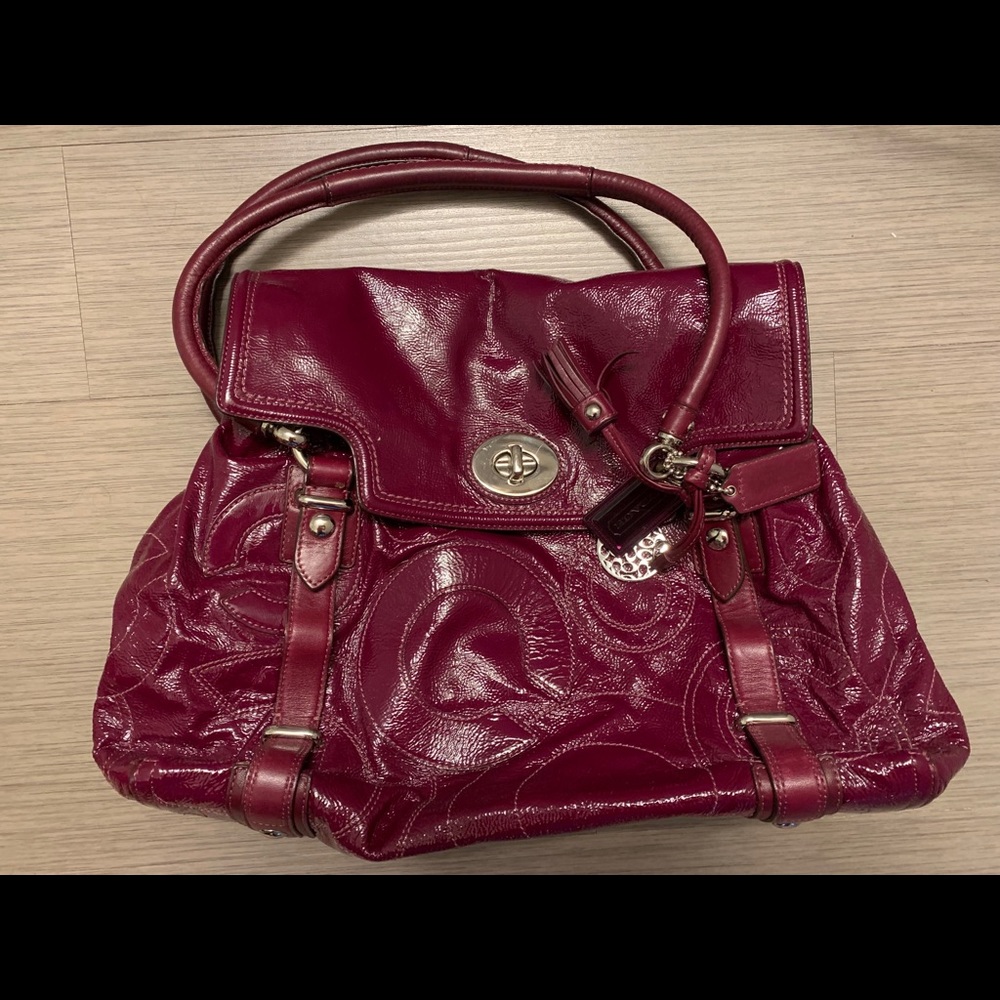 Coach purse with wallet